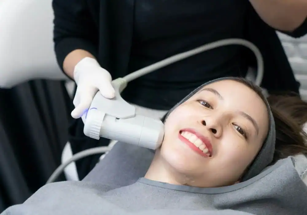 HIFU treatment Buxton in progress